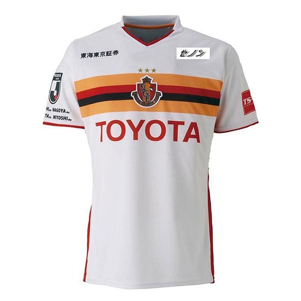 Camiseta Nagoya Grampus Segunda equipación 2019-2020 Blanco